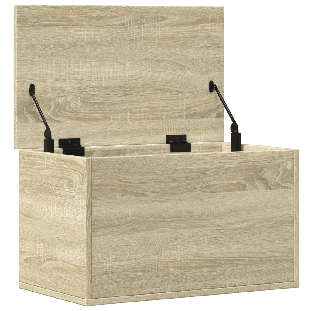 Truhe Sonoma-Eiche 60x35x35 cm Holzwerkstoff Stilecasa