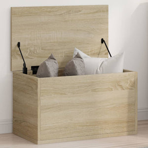 Truhe Sonoma-Eiche 60x35x35 cm Holzwerkstoff Stilecasa