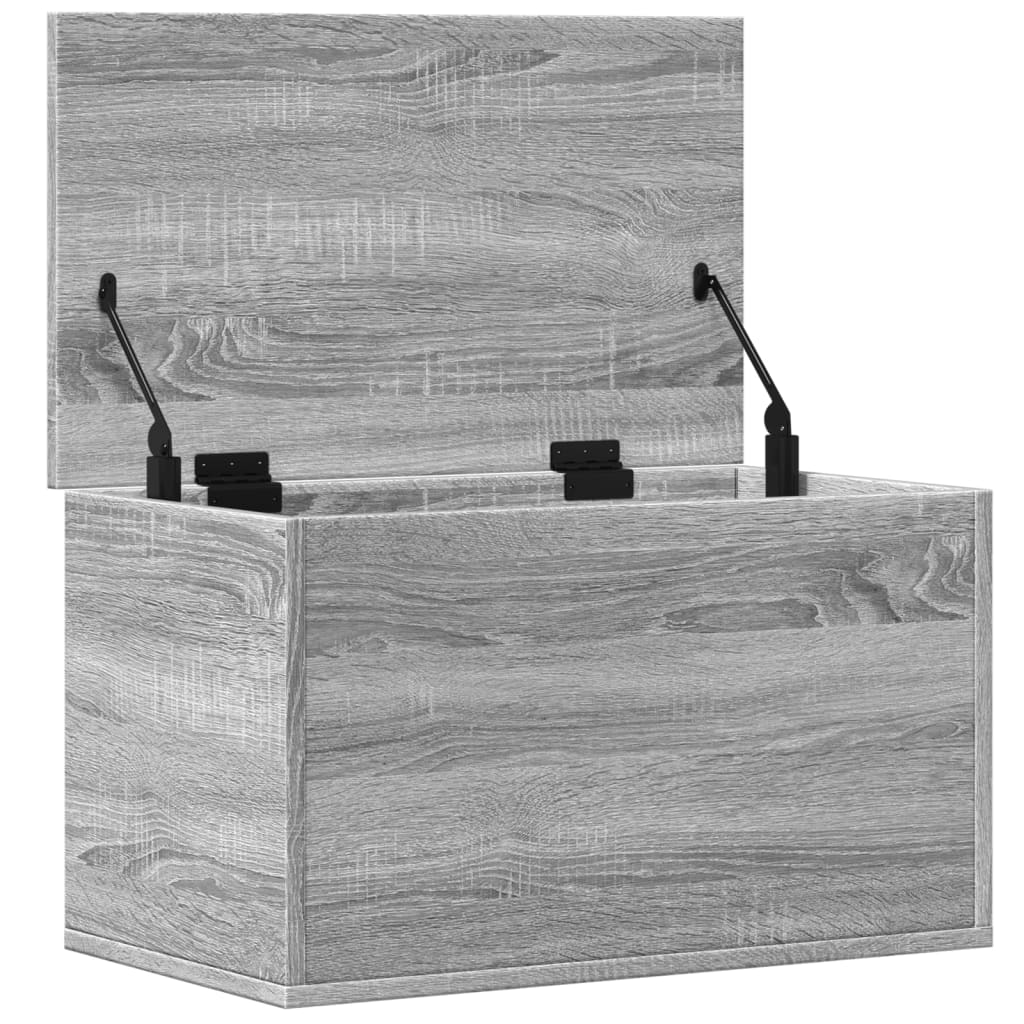 vidaXL Truhe Grau Sonoma 60x35x35 cm Holzwerkstoff