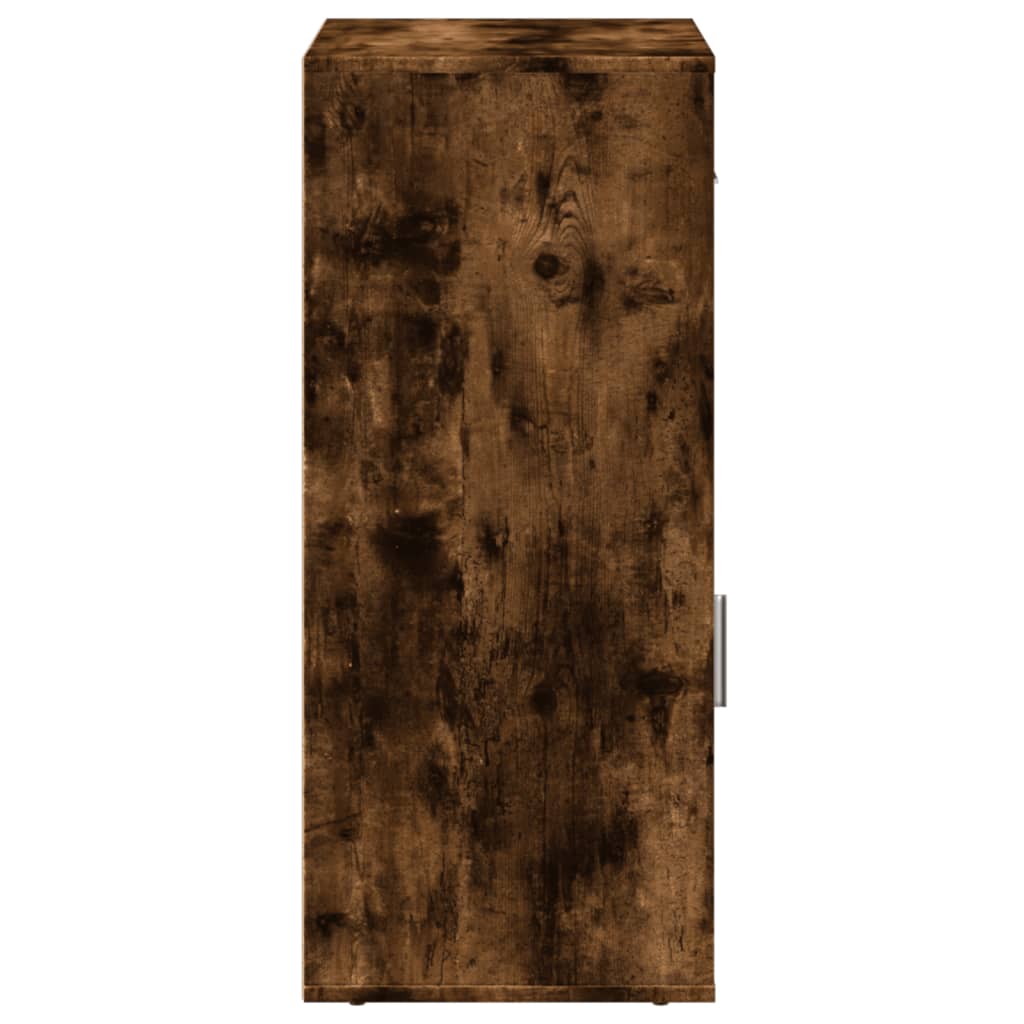 vidaXL Beistellschrank Räuchereiche 56,5x39x90 cm Holzwerkstoff