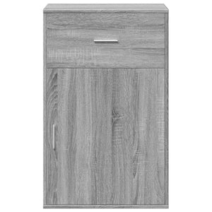 vidaXL Beistellschrank Grau Sonoma 56,5x39x90 cm Holzwerkstoff