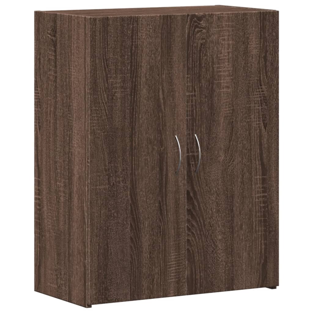 vidaXL Aktenschrank Braun Eichen-Optik 60x32x77,5 cm Holzwerkstoff