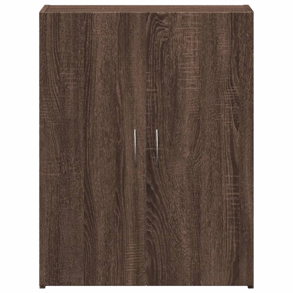 vidaXL Aktenschrank Braun Eichen-Optik 60x32x77,5 cm Holzwerkstoff