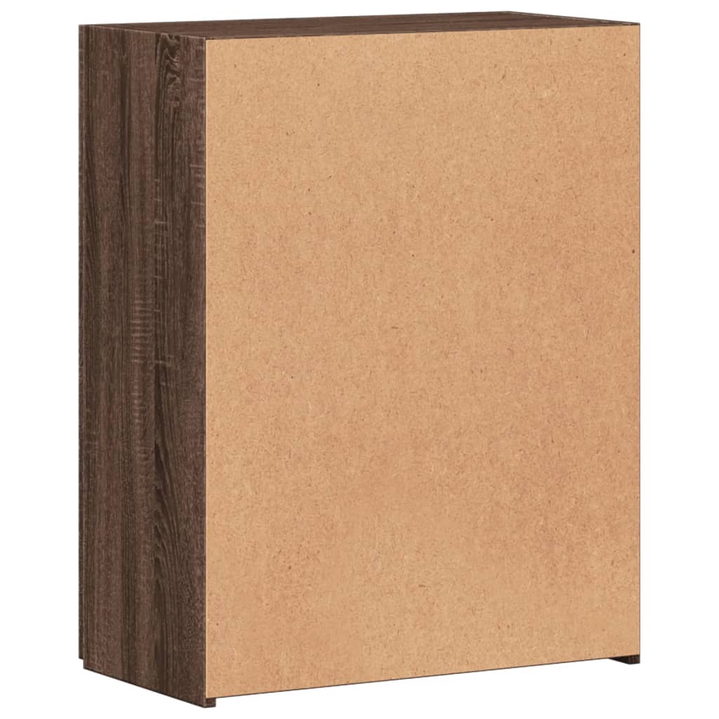 vidaXL Aktenschrank Braun Eichen-Optik 60x32x77,5 cm Holzwerkstoff