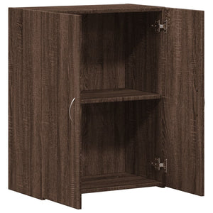 vidaXL Aktenschrank Braun Eichen-Optik 60x32x77,5 cm Holzwerkstoff