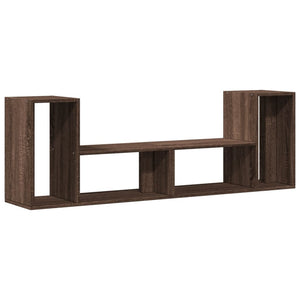 vidaXL TV-Schränke 2 Stk. Braun Eichen-Optik 75x30x50 cm Holzwerkstoff