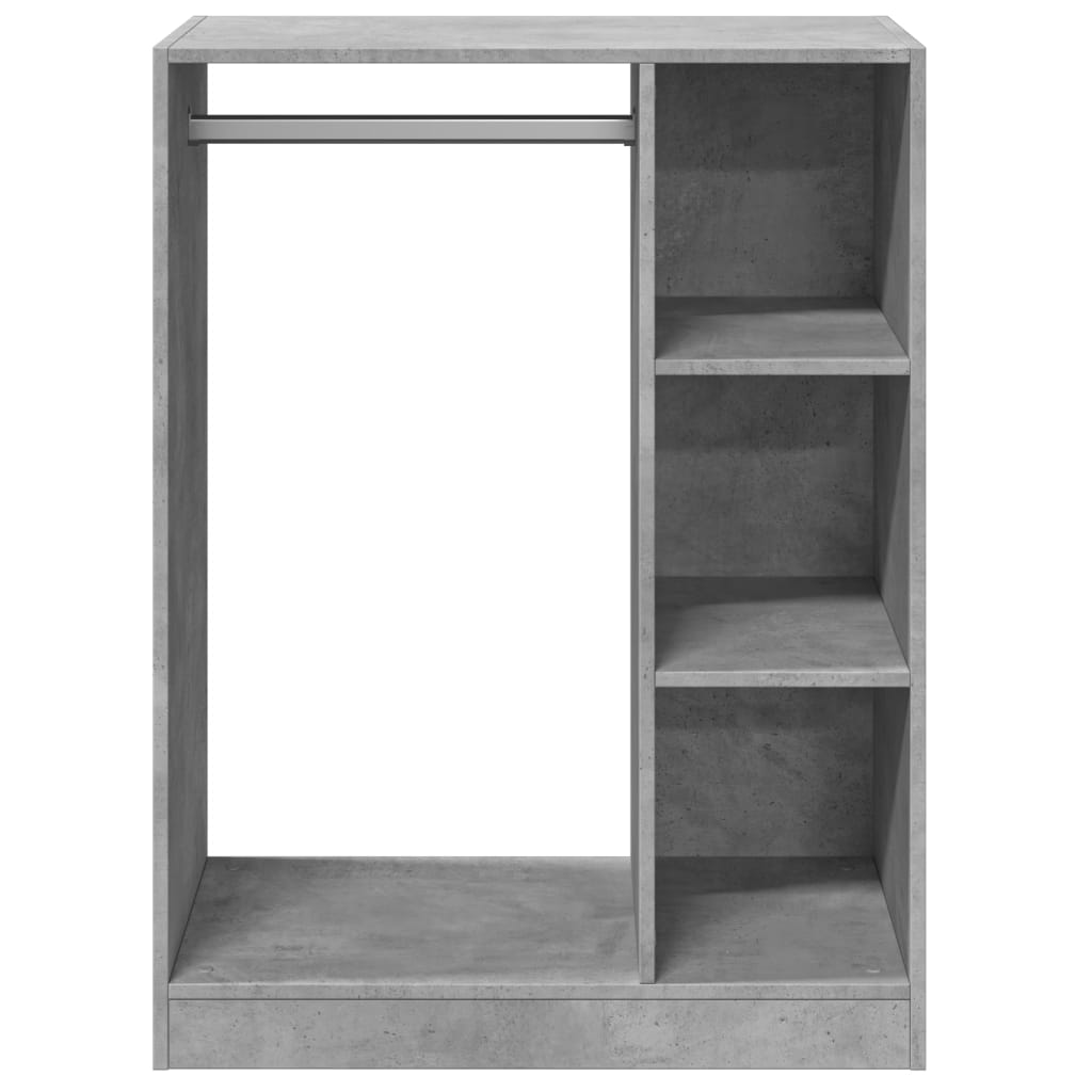 vidaXL Kleiderschrank Sonoma-Eiche 77x48x102 cm Holzwerkstoff