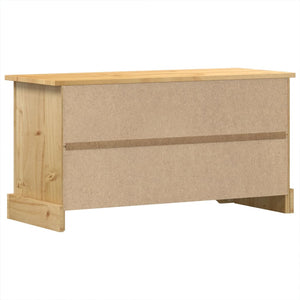 vidaXL TV-Schrank Corona 100x40x52 cm Massivholz Kiefer