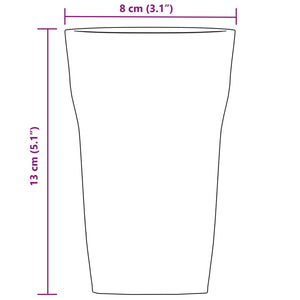 Biergläser 6 Stk. 415 ml