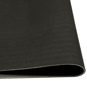 vidaXL Küchenteppich Waschbar Morning Schwarz 45x150 cm Samt