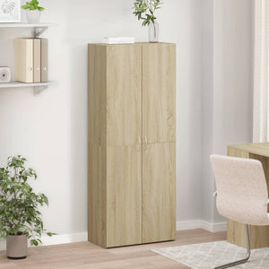 Aktenschrank Sonoma-Eiche 60x32x153 cm Holzwerkstoff