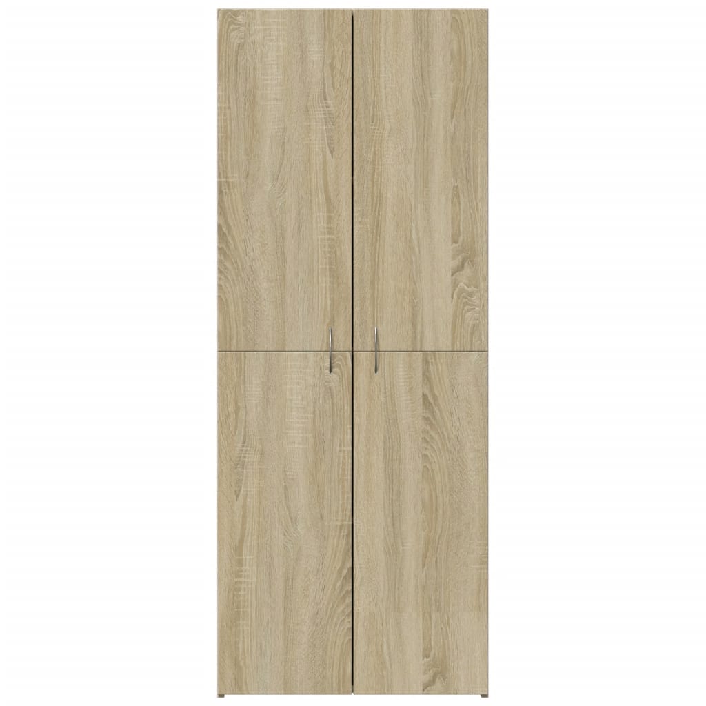 Aktenschrank Sonoma-Eiche 60x32x153 cm Holzwerkstoff