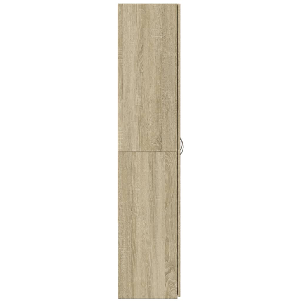 Aktenschrank Sonoma-Eiche 60x32x153 cm Holzwerkstoff