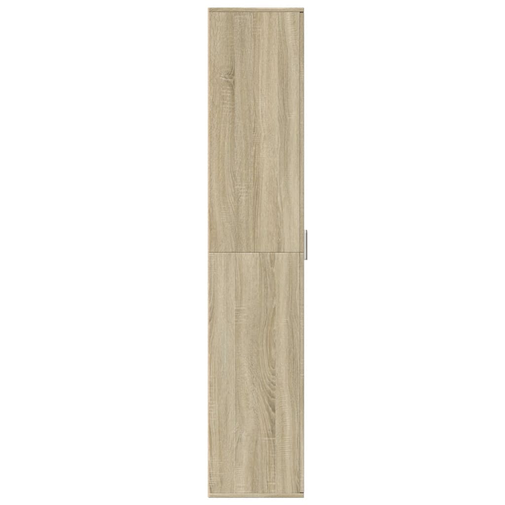 vidaXL Highboard Sonoma-Eiche 60x35x180 cm Holzwerkstoff