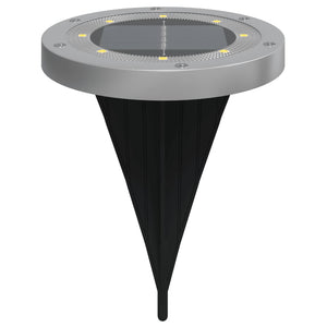 Solar-Bodenleuchten mit Erdspieß 4 Stk. Warmweiß