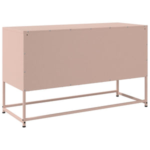 vidaXL TV-Schrank Rosa 100,5x39x60,5 cm Stahl