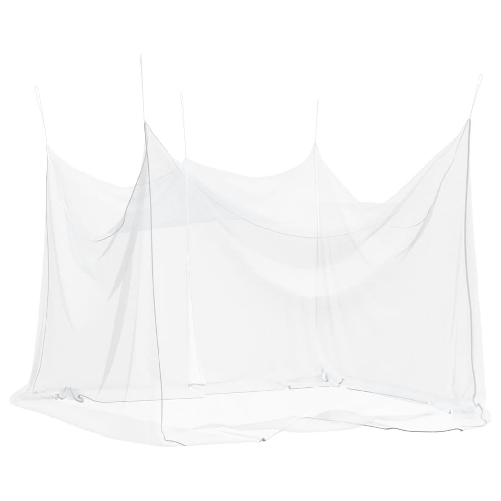 vidaXL Moskitonetz Indoor Outdoor 156 Mesh Weiß 300x300x250 cm