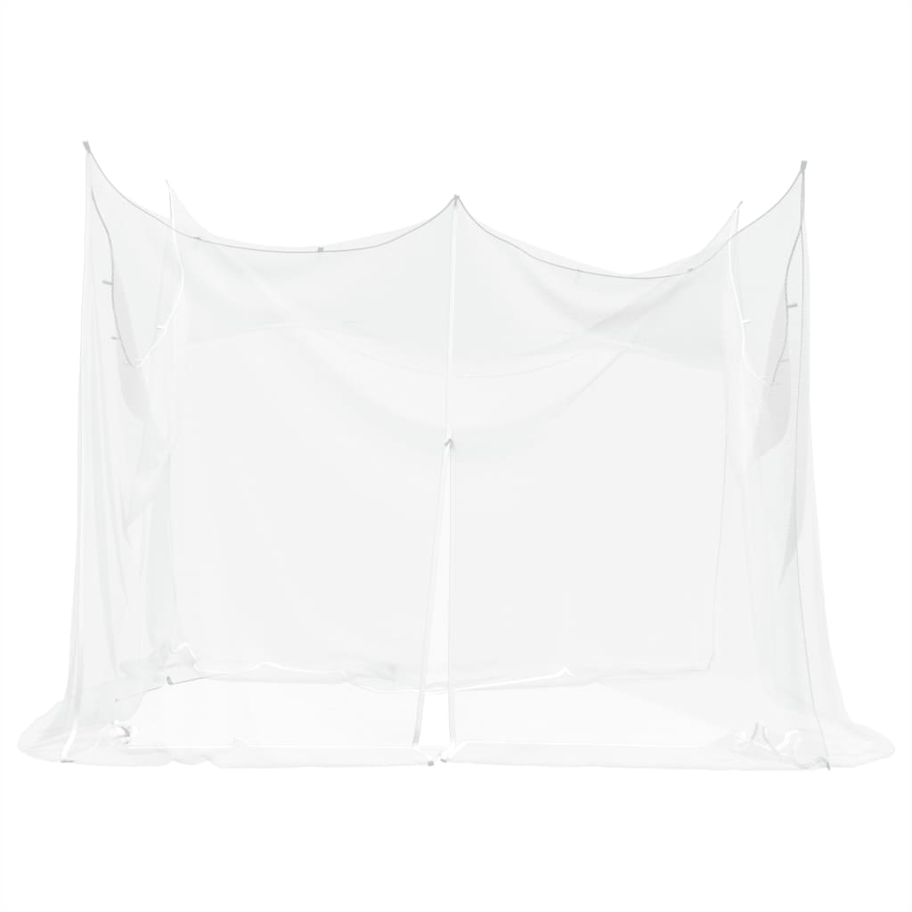 vidaXL Moskitonetz Indoor Outdoor 156 Mesh Weiß 300x300x200 cm