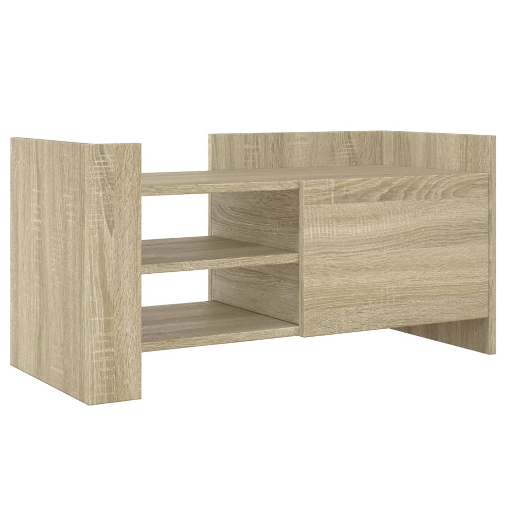 vidaXL TV-Schrank Sonoma-Eiche 80x35x40 cm Holzwerkstoff