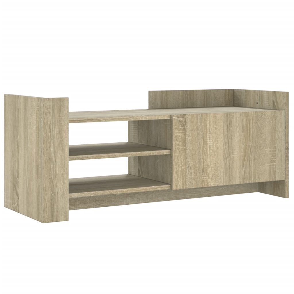 vidaXL TV-Schrank Sonoma-Eiche 100x35x40 cm Holzwerkstoff