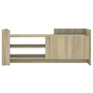 vidaXL TV-Schrank Sonoma-Eiche 100x35x40 cm Holzwerkstoff