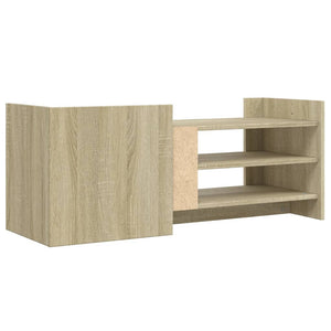 vidaXL TV-Schrank Sonoma-Eiche 100x35x40 cm Holzwerkstoff