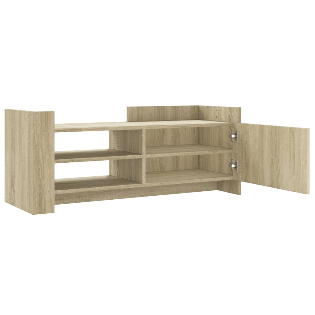 vidaXL TV-Schrank Sonoma-Eiche 100x35x40 cm Holzwerkstoff