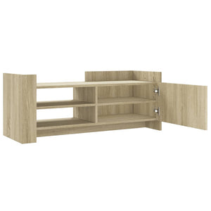 vidaXL TV-Schrank Sonoma-Eiche 100x35x40 cm Holzwerkstoff