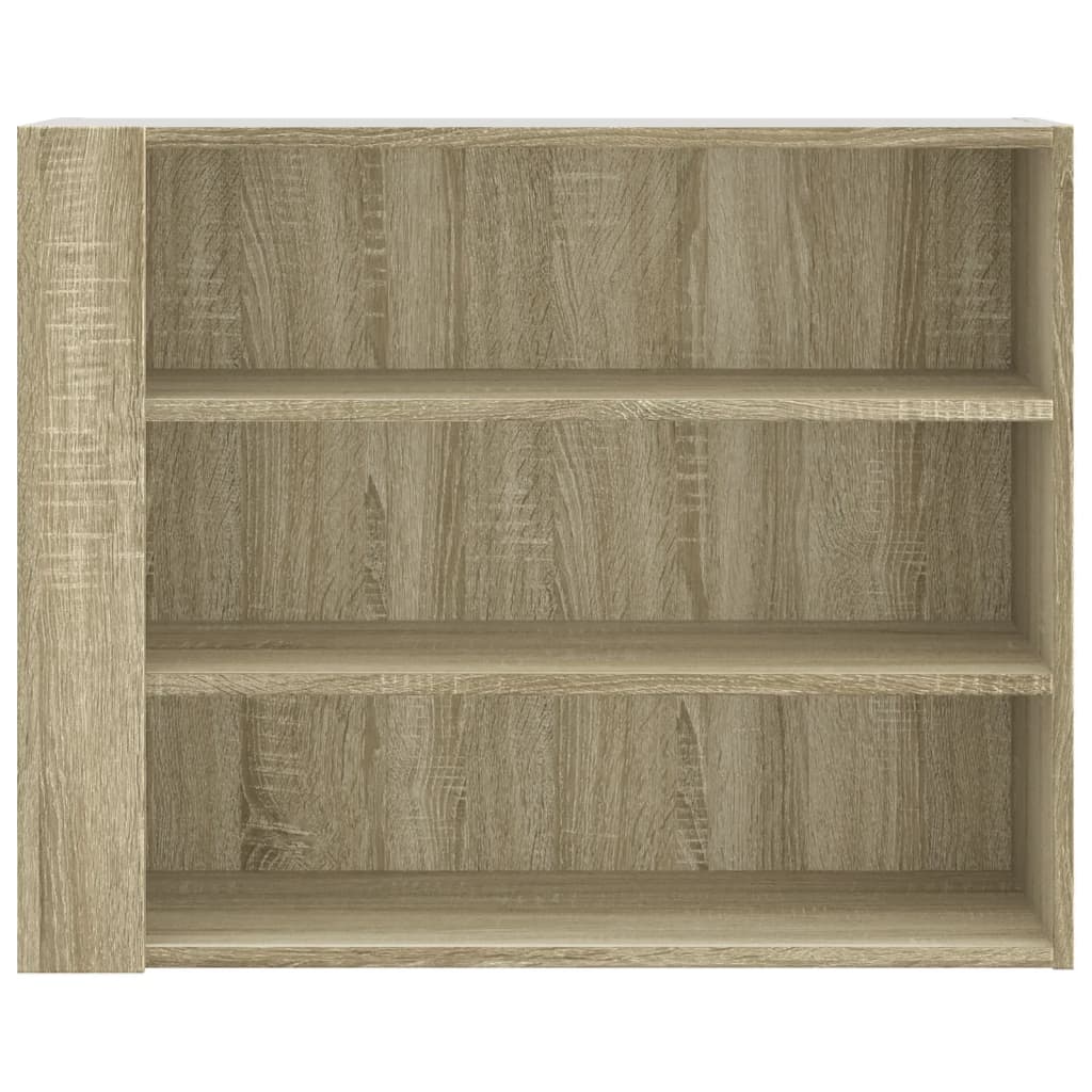 vidaXL Wandregal Sonoma-Eiche 75x35x60 cm Holzwerkstoff