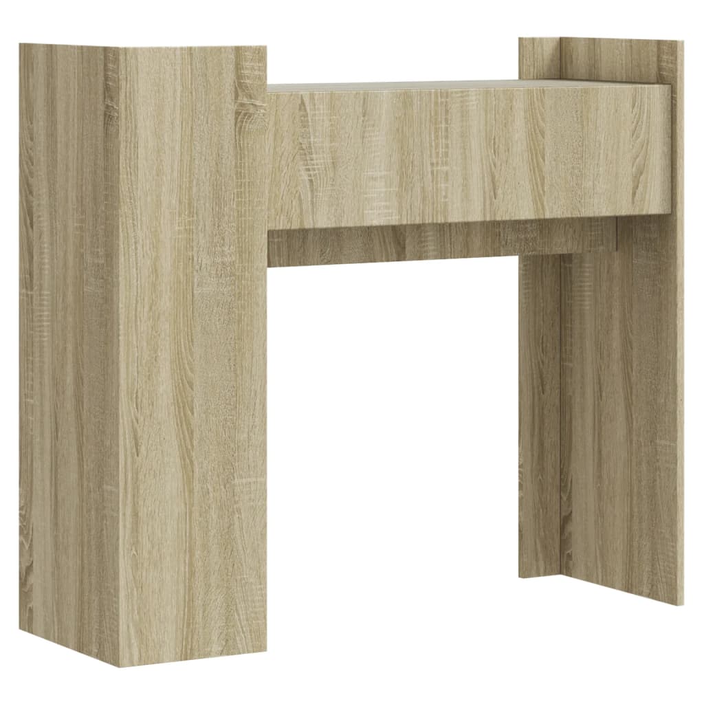 vidaXL Konsolentisch Sonoma-Eiche 100x35x90 cm Holzwerkstoff