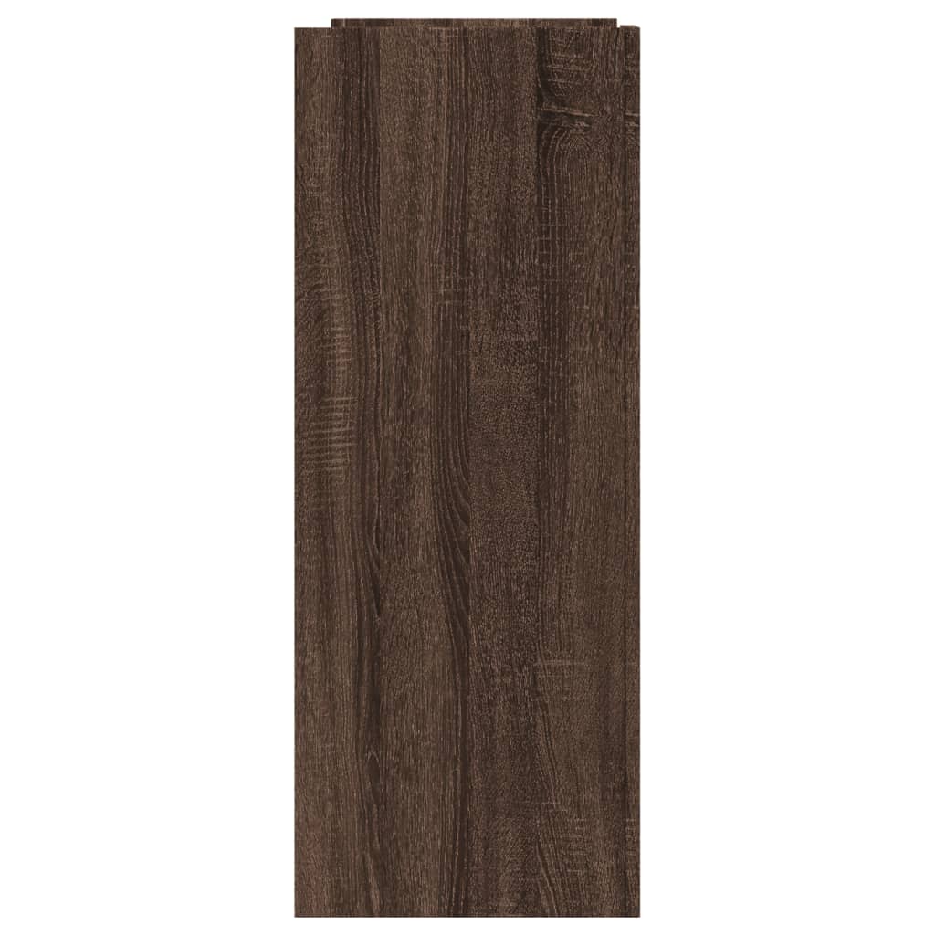 vidaXL Konsolentisch Braun Eichen-Optik 100x35x90 cm Holzwerkstoff