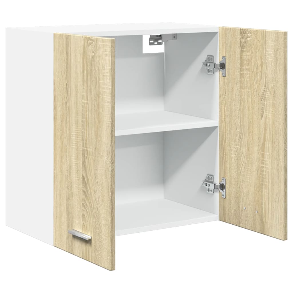 vidaXL Hängeschrank Sonoma-Eiche 60x31x60 cm Holzwerkstoff