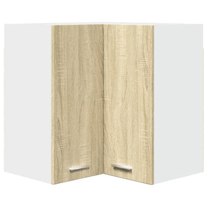 vidaXL Eckhängeschrank Sonoma-Eiche 57x57x60 cm Holzwerkstoff