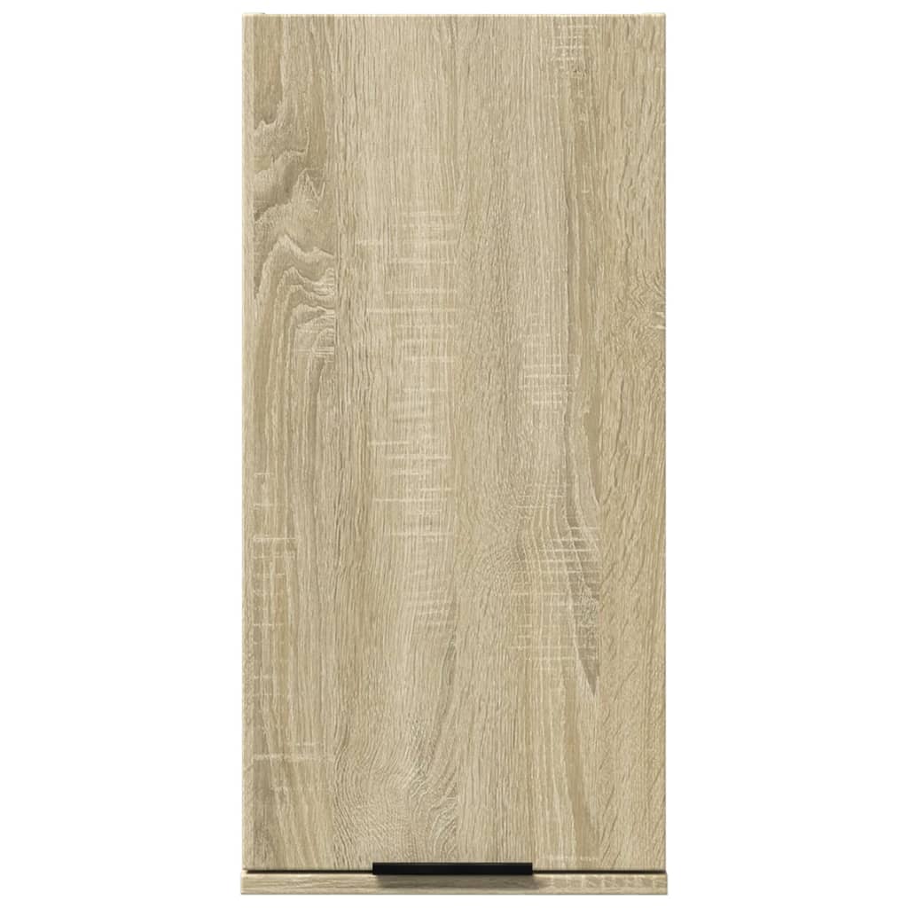 Wand-Badschrank Sonoma-Eiche 32x20x67 cm Stilecasa