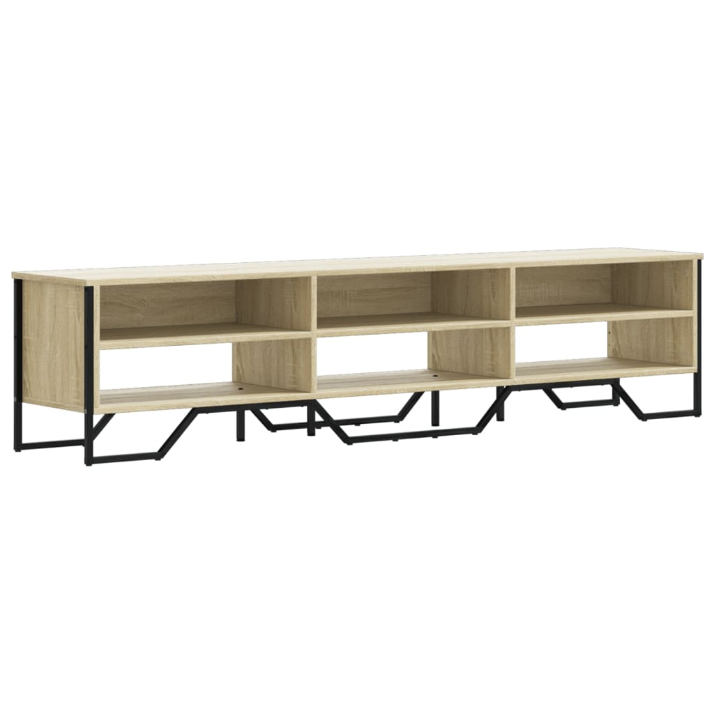 vidaXL TV-Schrank Sonoma-Eiche 180x34x41 cm Holzwerkstoff