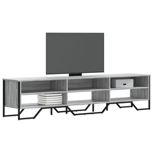 vidaXL TV-Schrank Grau Sonoma 180x34x41 cm Holzwerkstoff