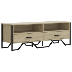 vidaXL TV-Schrank Sonoma-Eiche 122x34x41 cm Holzwerkstoff