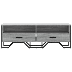 vidaXL TV-Schrank Grau Sonoma 122x34x41 cm Holzwerkstoff