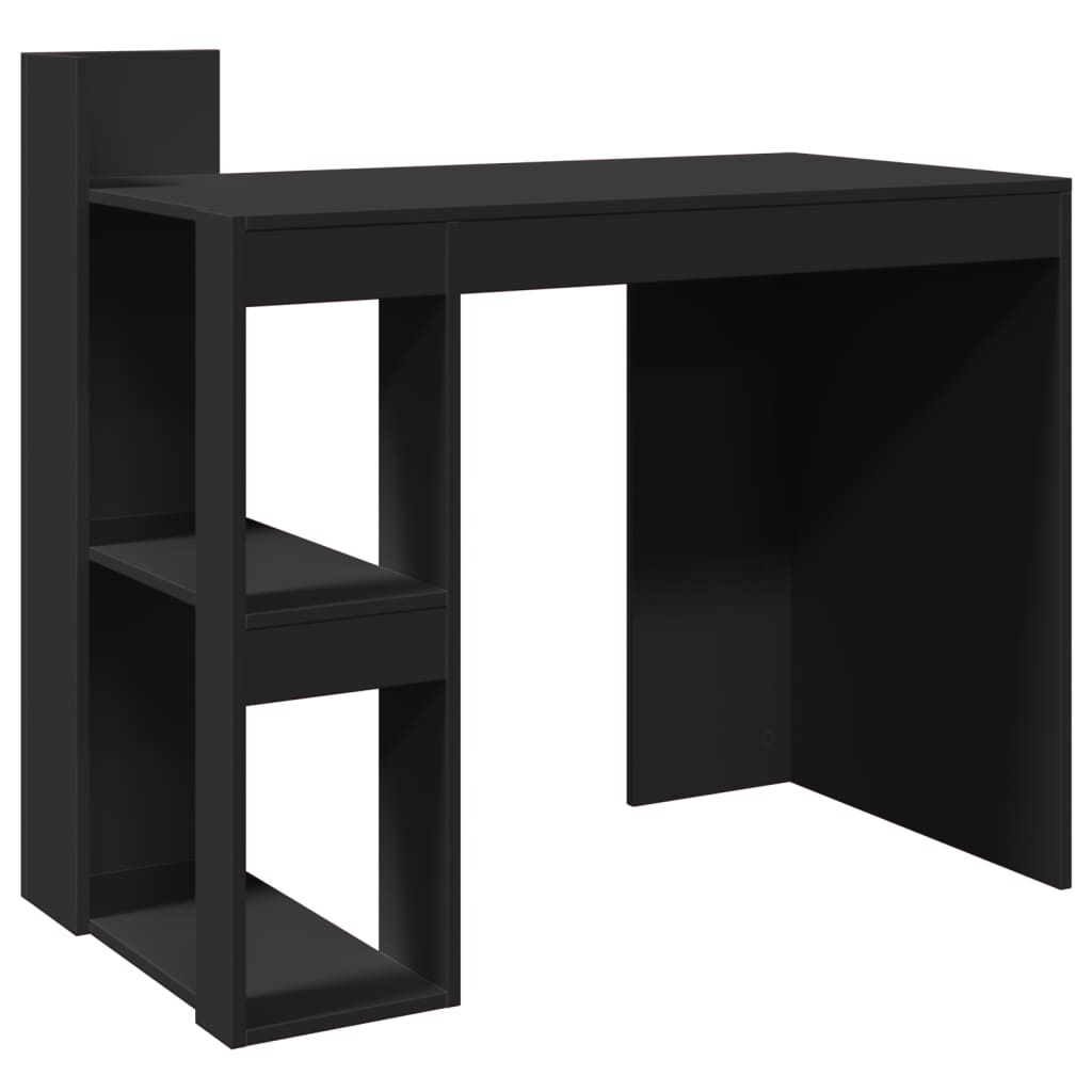 vidaXL Schreibtisch Schwarz 103,5x56,5x94 cm Holzwerkstoff