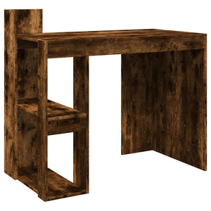 vidaXL Schreibtisch Räuchereiche 103,5x56,5x94 cm Holzwerkstoff