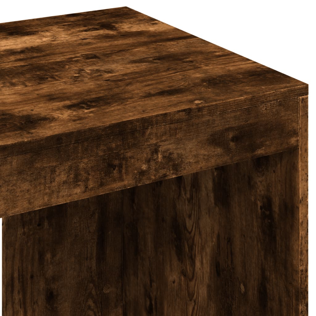 vidaXL Schreibtisch Räuchereiche 103,5x56,5x94 cm Holzwerkstoff