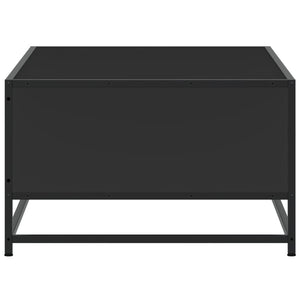 Couchtisch Schwarz 100x57x35 cm Holzwerkstoff und Metall