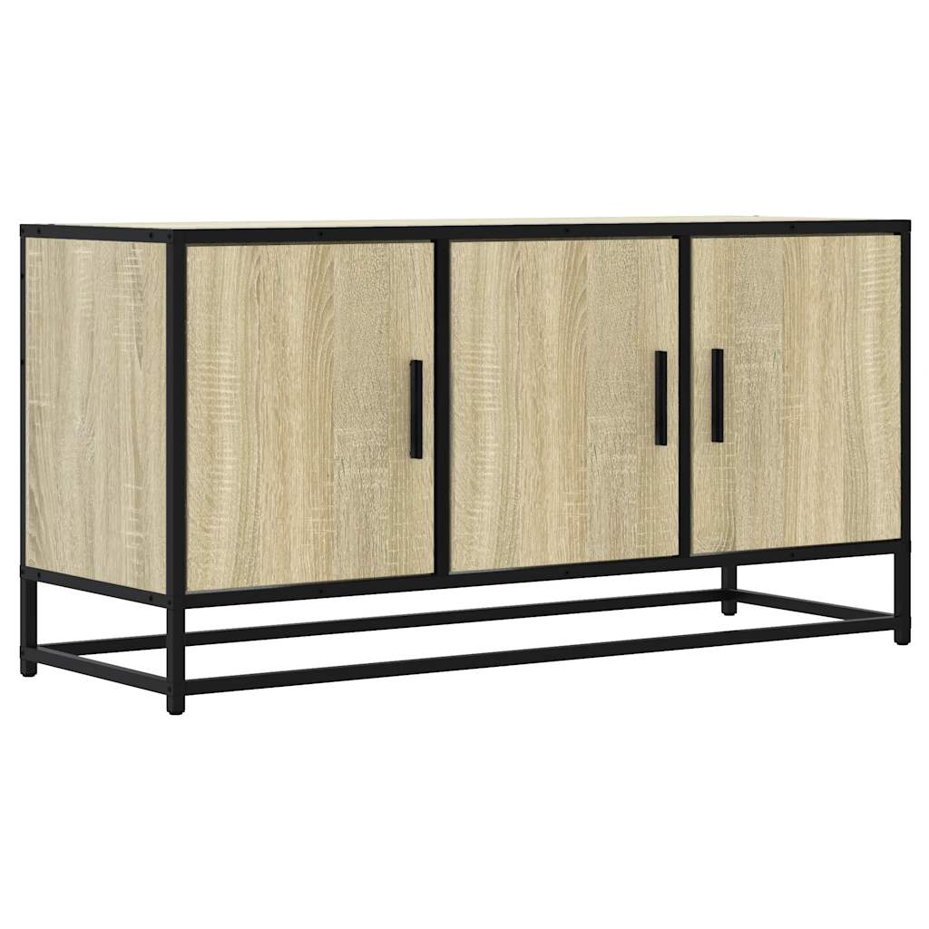 vidaXL TV-Schrank Sonoma-Eiche 100x35x50 cm Holzwerkstoff