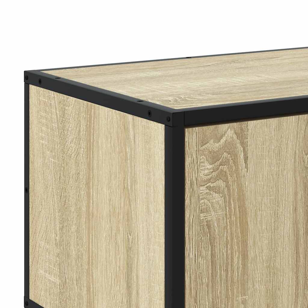 vidaXL TV-Schrank Sonoma-Eiche 100x35x50 cm Holzwerkstoff