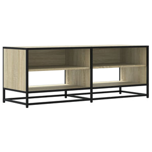 vidaXL TV-Schrank Sonoma-Eiche 120,5x40x46 cm Holzwerkstoff und Metall