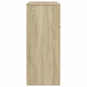 vidaXL Badezimmerschrank Sonoma-Eiche 60x33x80 cm Holzwerkstoff