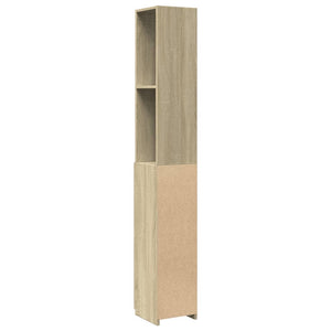 vidaXL Badschrank Sonoma-Eiche 25x26,5x170 cm Holzwerkstoff