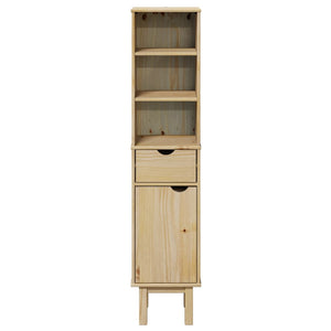 Badschrank OTTA 35x30x159 cm Massivholz Kiefer VIDAXL