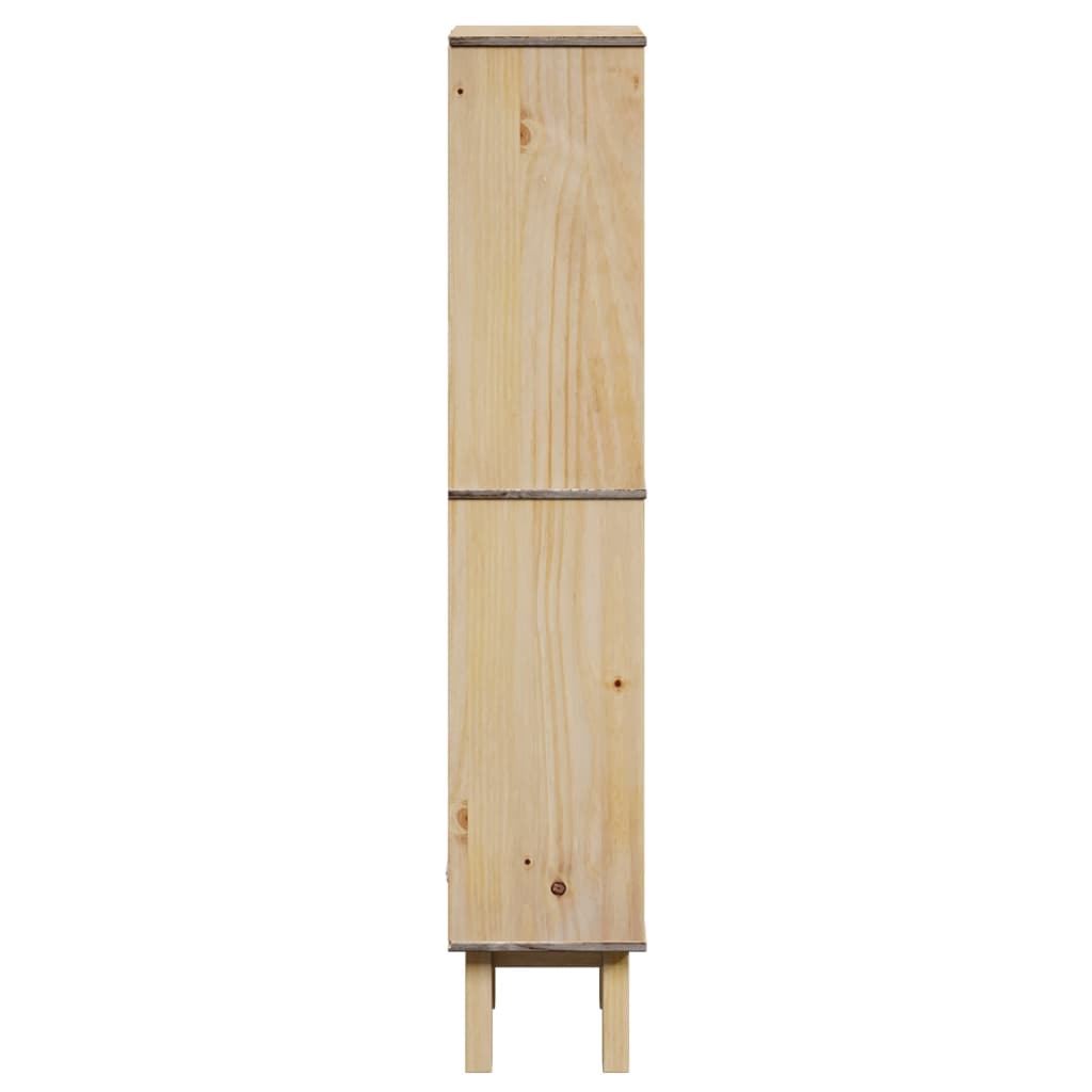 Badschrank OTTA 35x30x159 cm Massivholz Kiefer VIDAXL