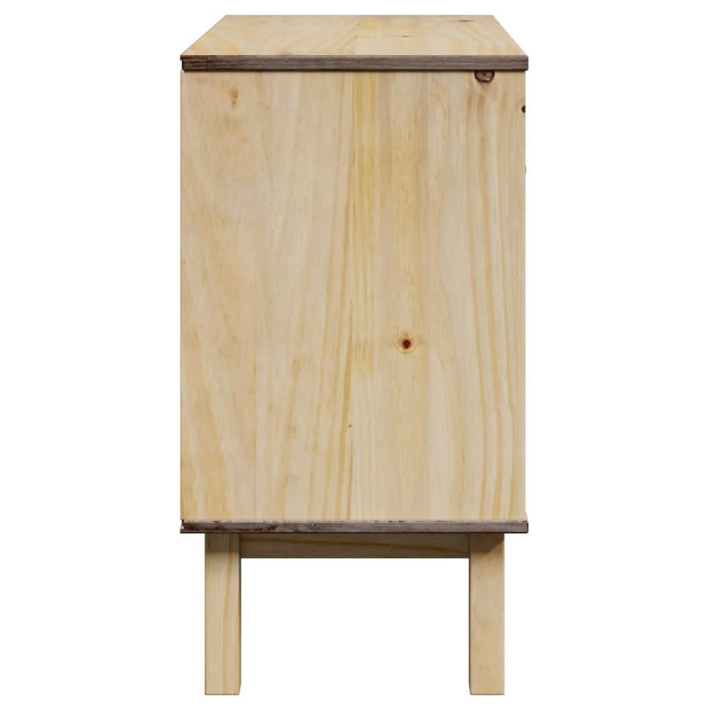 Flurschrank OTTA 75x40x75 cm Massivholz Kiefer VIDAXL